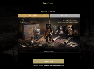 黑神话悟空实物典藏版海外版本购买地址链接-贼鸥